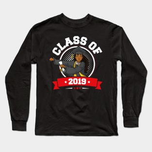 Flossing Graduation Class Of 2019 Women Funny Long Sleeve T-Shirt